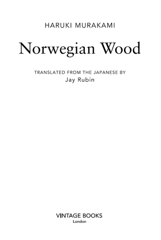 Norwegian Wood