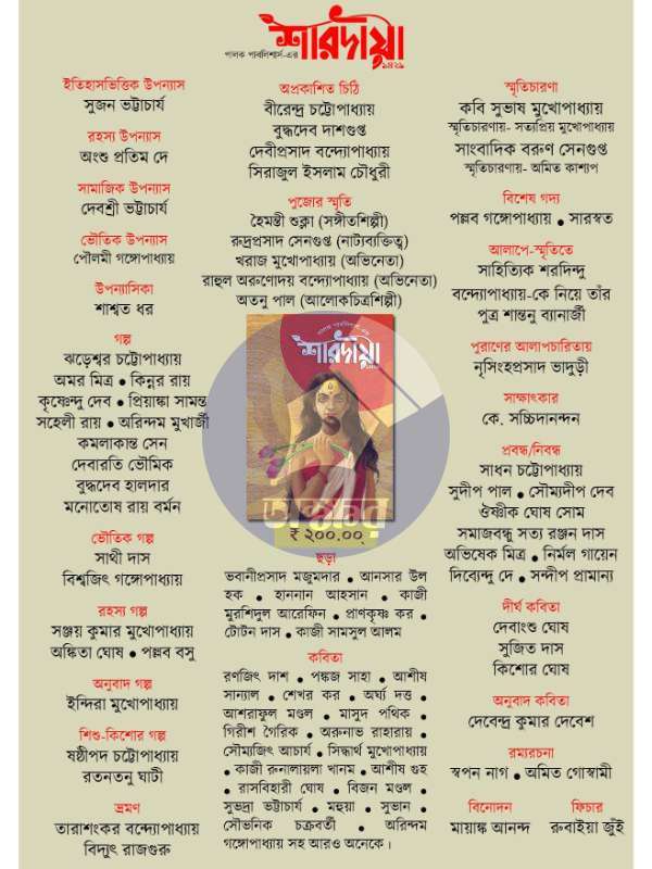 Sarodiya 1429 - palok publishers - শারদীয়া ১৪২৯ - পালক পাবলিশার্স ১৪২৯